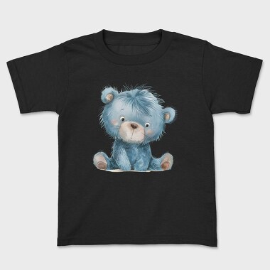 Blue Bear Sitting, Tricou Copii