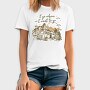 Van Car Driving In Forest Van Life Let S Live, Tricou Barbati (Unisex)