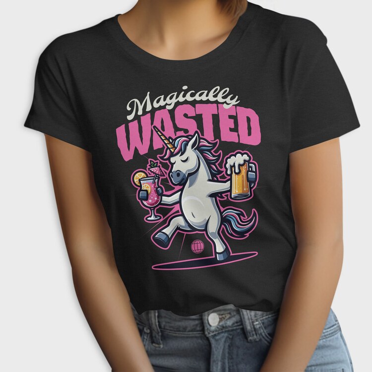 Magically Wasted Unicorn, Tricou Femei