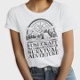 Survival Adventure Camping Bushcraft, Tricou Femei