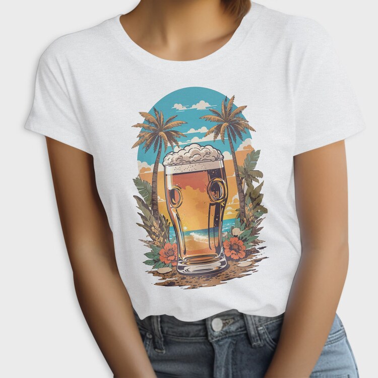 Tropical Beer Beach, Tricou Femei