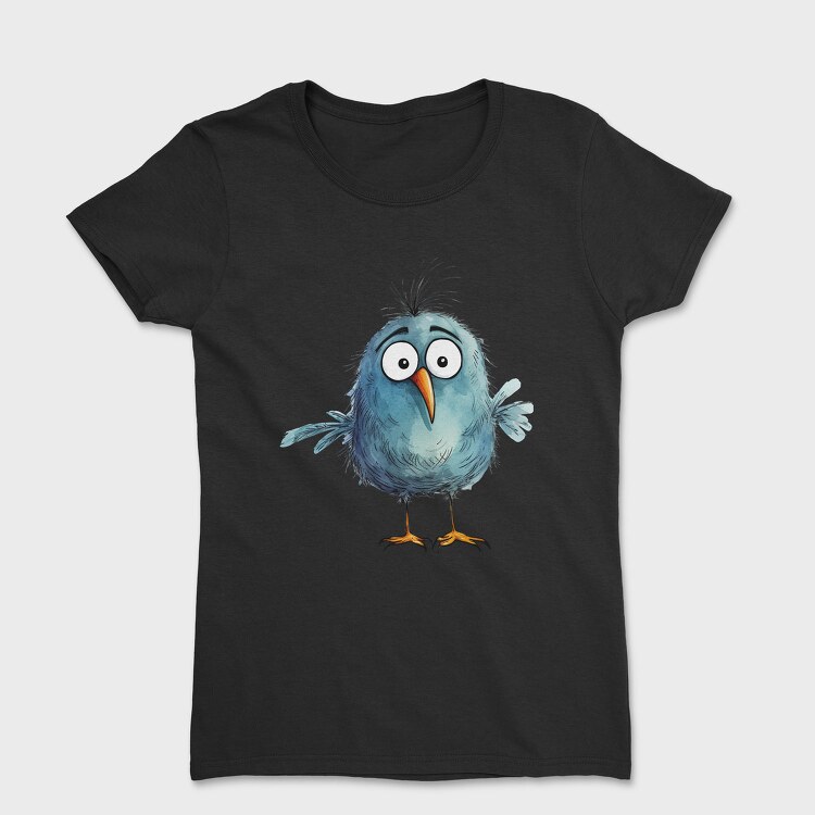 Blue Bird Clipart, Tricou Femei
