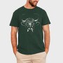 Bull Wild Monochrome, Tricou Barbati (Unisex)