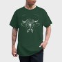 Bull Wild Monochrome, Tricou Barbati (Unisex)