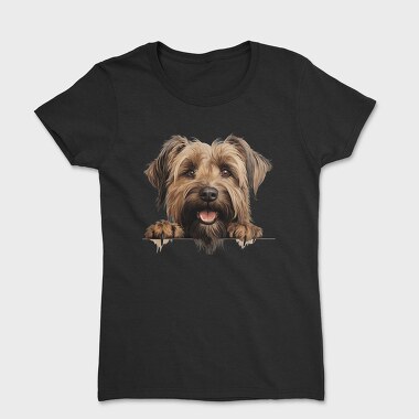 Briard Peeking, Tricou Femei