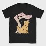 Golden With Butterfly, Tricou Barbati (Unisex)