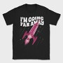 Going Far Away Rocket, Tricou Barbati (Unisex)