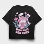 Gnome Like Home, Tricou Oversize Barbati (Unisex)