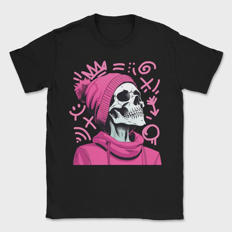 Girlie Skeleton, Tricou Barbati (Unisex)