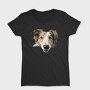 Borzoi Peeking, Tricou Femei