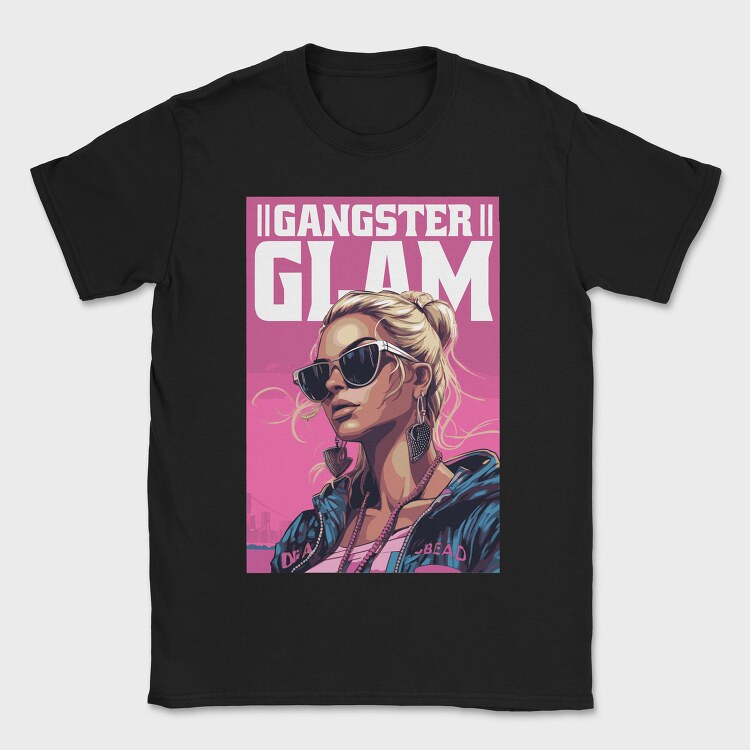 Girl Gangster, Tricou Barbati (Unisex)