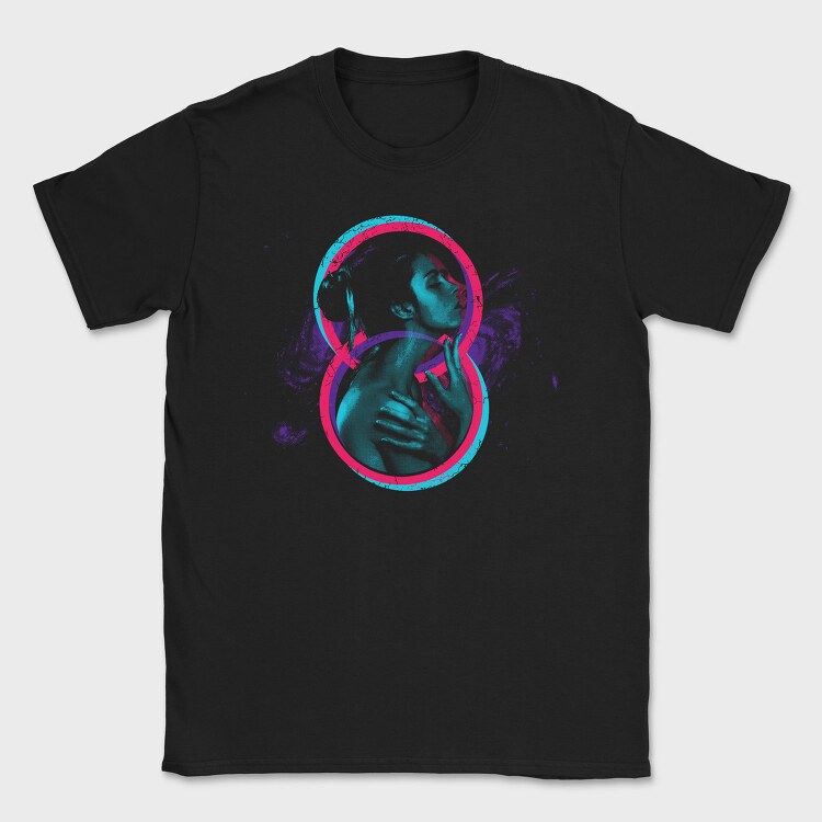 Girl Colorful, Tricou Barbati (Unisex)
