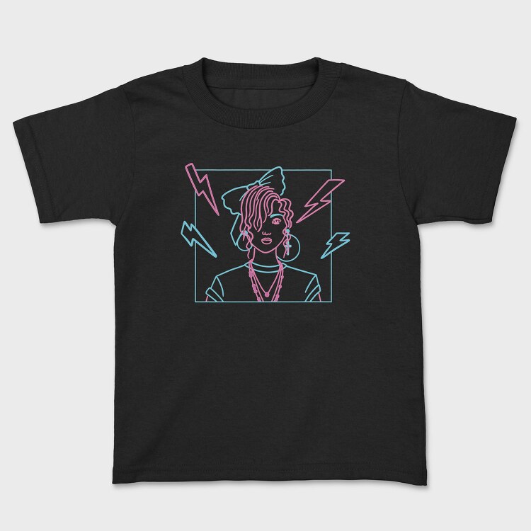 Girl 80 S, Tricou Copii