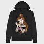 Princess Rockstar 10, Hanorac Oversize Barbati (Unisex)