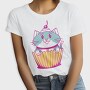 Sweet Cupcake Cat Muffin, Tricou Femei