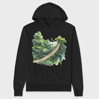 Bridge Forest Suspension, Hanorac Oversize Barbati (Unisex)