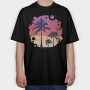Tropical Summer, Tricou Oversize Barbati (Unisex)