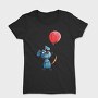 Blue Dog Balloon, Tricou Femei