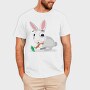 Bunny Carrot Feast, Tricou Barbati (Unisex)