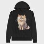 British Longhair 2, Hanorac Oversize Barbati (Unisex)
