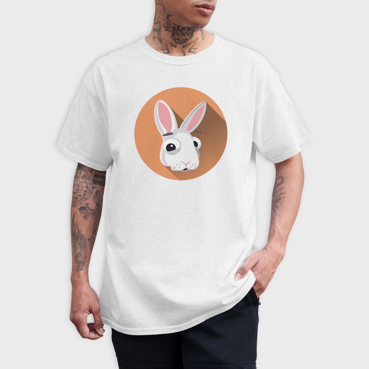 Bunny Ears Icon, Tricou Barbati (Unisex)