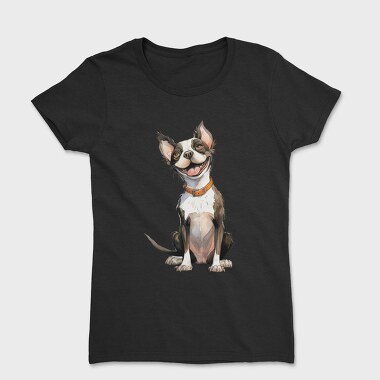 Boston Terrier Smile, Tricou Femei
