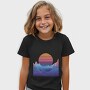 Synthwave Sunset, Tricou Copii