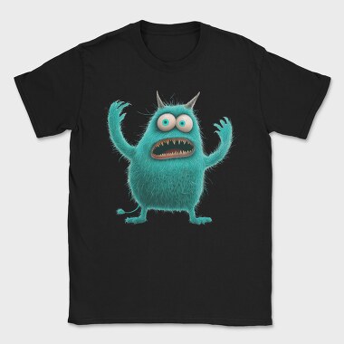 Blue Monster Eyes, Tricou Barbati (Unisex)
