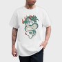 Fire Flames Dragon, Tricou Barbati (Unisex)