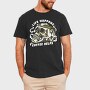Coffee Skull Cofee Hellps, Tricou Barbati (Unisex)