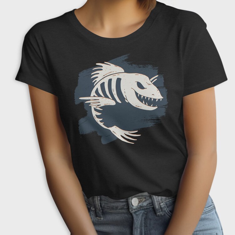 Fish Bone Skeleton, Tricou Femei