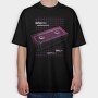 Vaporwave Vhs, Tricou Oversize Barbati (Unisex)