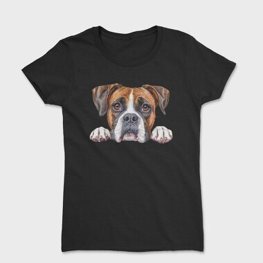 Boxer Lover Peep, Tricou Femei