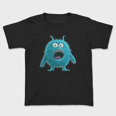 Blue Monster Face, Tricou Copii