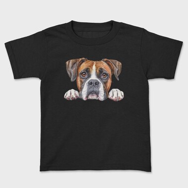 Boxer Lover Peep, Tricou Copii