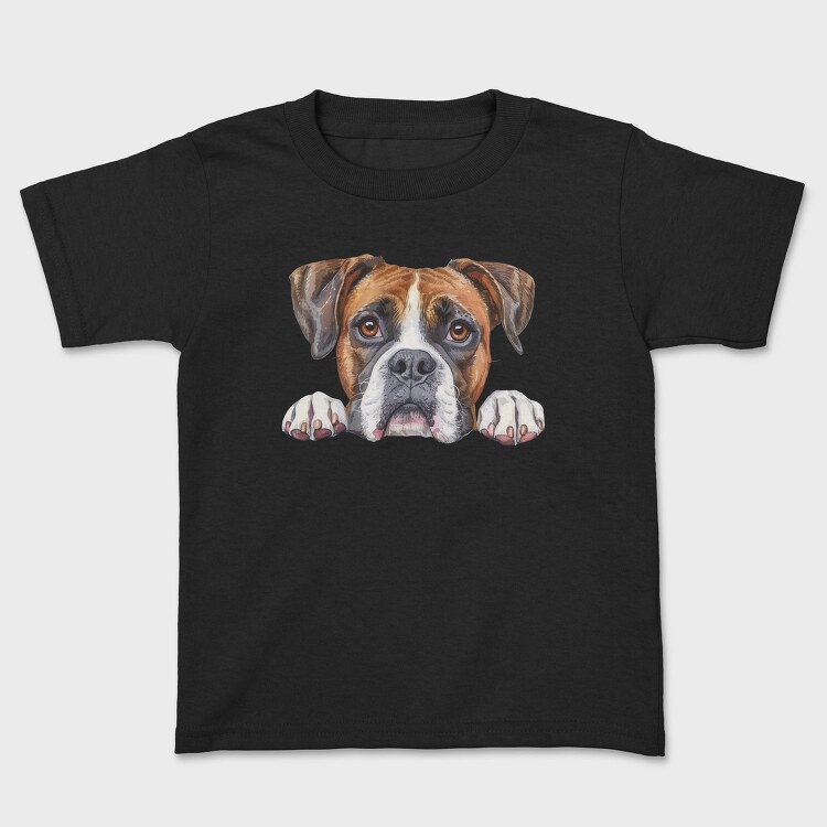Boxer Lover Peep, Tricou Copii