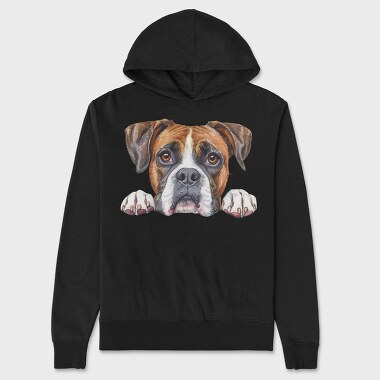 Boxer Lover Peep, Hanorac Oversize Barbati (Unisex)