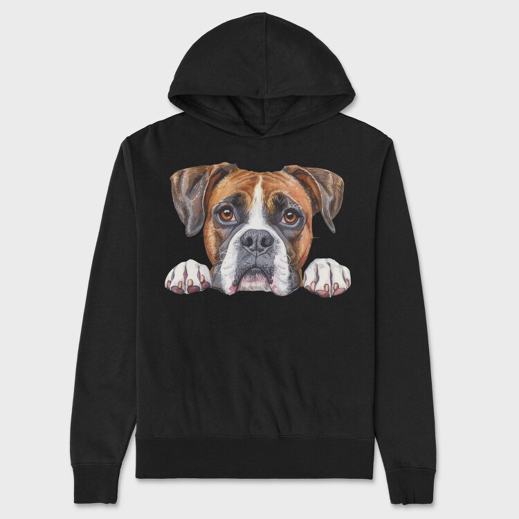 Boxer Lover Peep, Hanorac Oversize Barbati (Unisex)