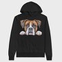 Boxer Lover Peep, Hanorac Oversize Barbati (Unisex)