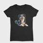 Border Collie Smiling Face, Tricou Femei