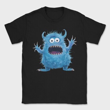 Blue Monster Scream, Tricou Barbati (Unisex)