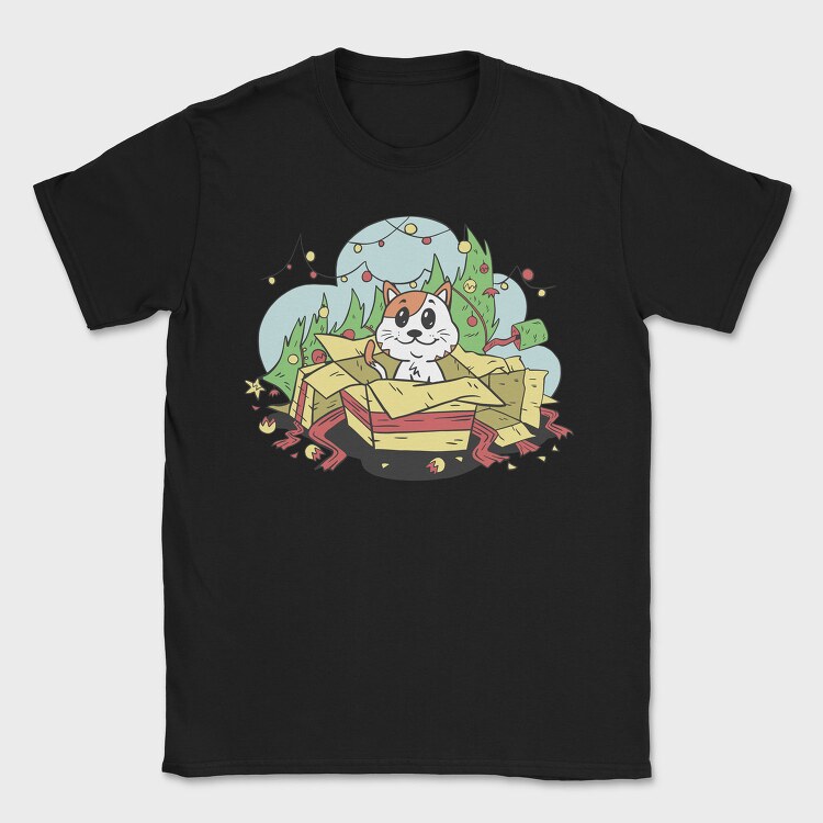 Gift Cat, Tricou Barbati (Unisex)