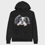 Japanese Chin Lover, Hanorac Oversize Barbati (Unisex)