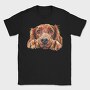 Irish Setter Face, Tricou Barbati (Unisex)
