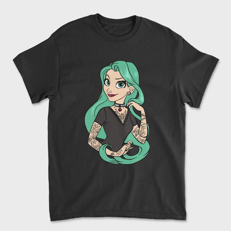 Princess Rockstar 4, Tricou Barbati (Unisex)