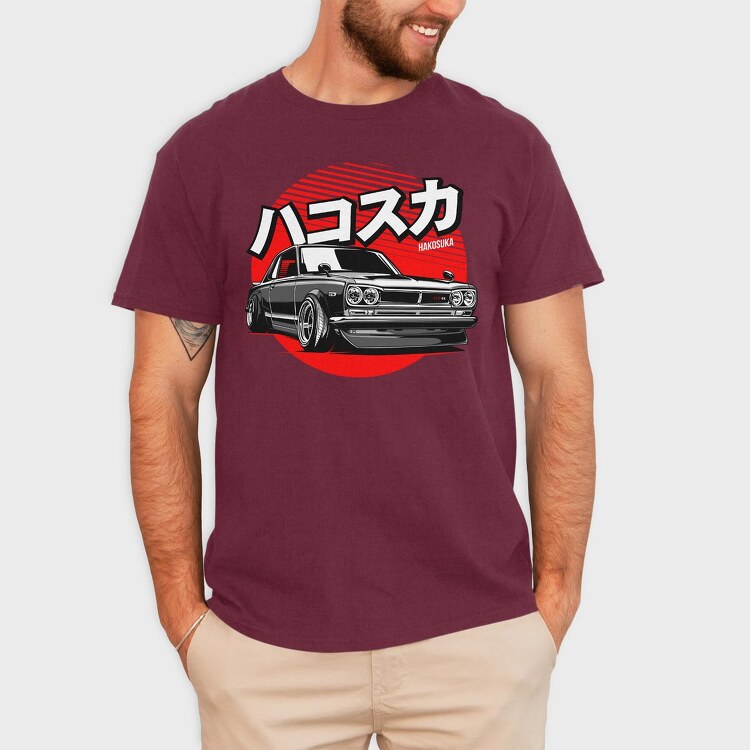 HAKOSUKA, Tricou Barbati (Unisex)