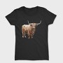 Highland Cow Long Horns, Tricou Femei