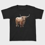 Highland Cow Long Horns, Tricou Copii