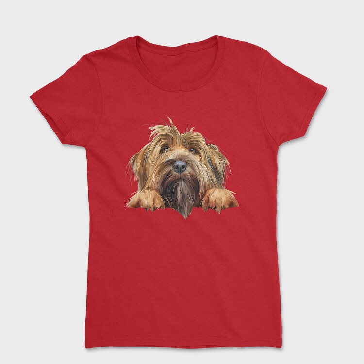Yorkshire Peeking Face, Tricou Femei