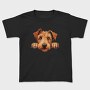 Irish Terrier Peeking, Tricou Copii
